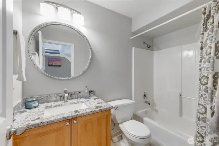 Main floor bathroom