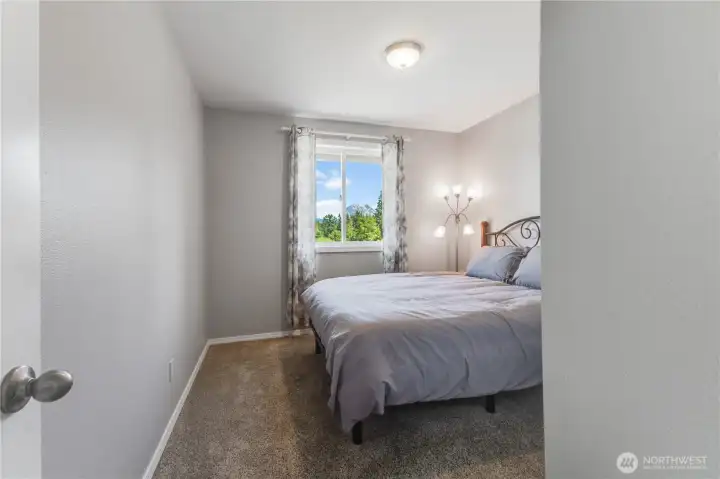 Upstairs bedroom #3. Check out the views Upstairs bedroom #3. Check out the views