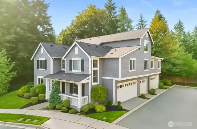 Lives like a house! Corner unit townhome.