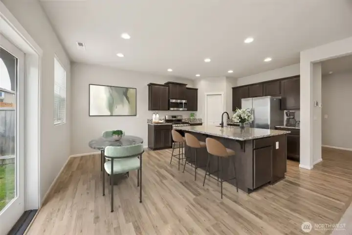 Open Concept Kitchen/Living/Dining