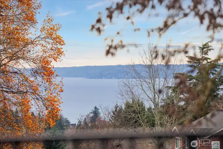 Enjoy water views from your private roof top deck!