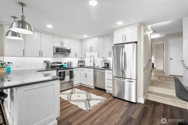 Beautiful remodeled kitchen