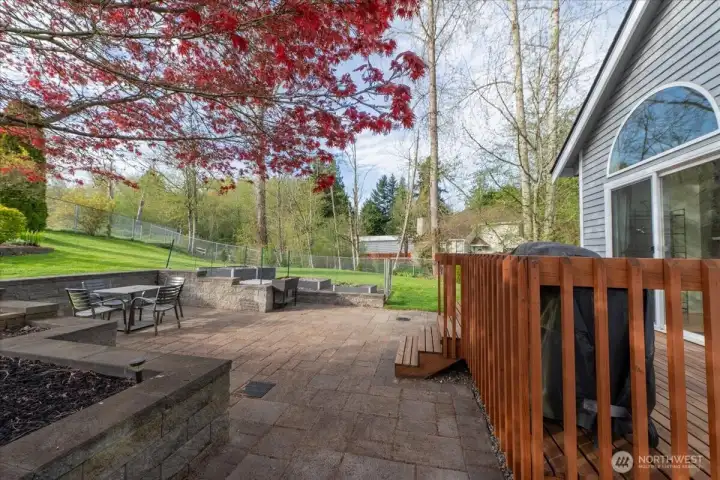 there is room for a hot tub and sauna as well as space to entertain year around.