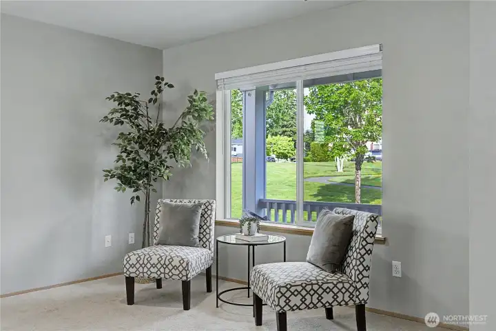 Window seating area