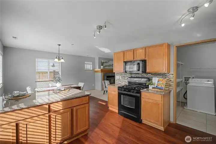 Kitchen with Pantry