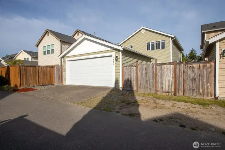 Garage entrance