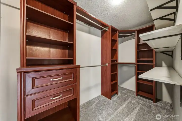 Check out this custom closet!