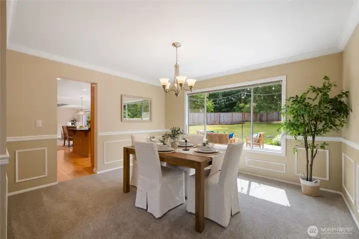 Formal dining room
