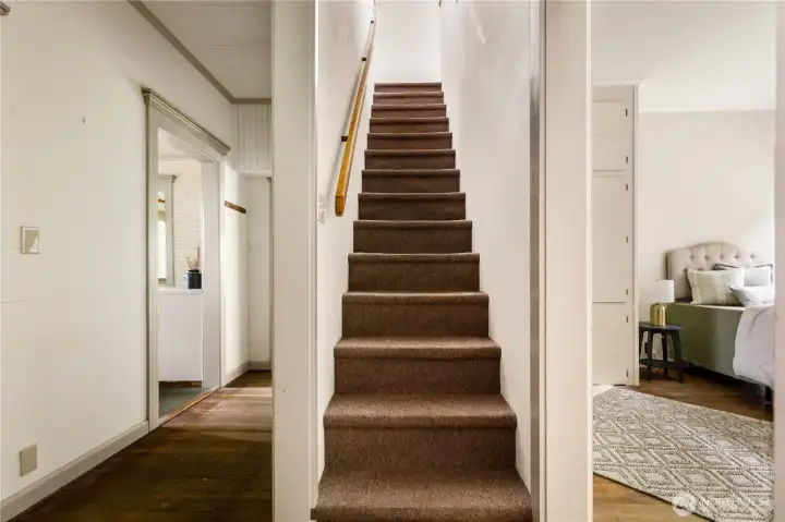 Upstairs to the treehouse vibes. Upstairs to the treehouse vibes.