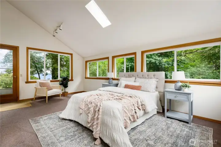 Primary suite with room for everything you need. Primary suite with room for everything you need.