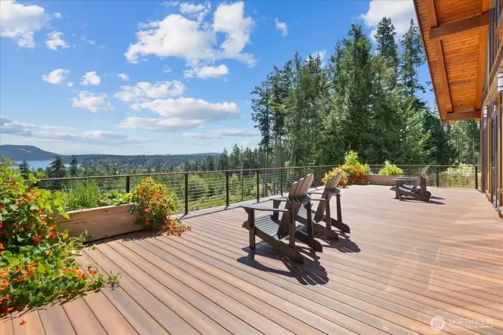 Watch the Ferries, Whales from Your Deck Watch the Ferries, Whales from Your Deck