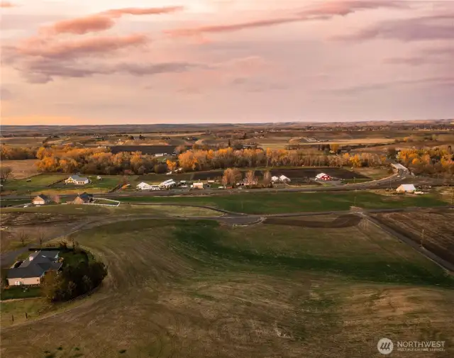 View North towards Frog Hollow Farm