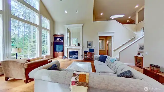 Gas fireplace