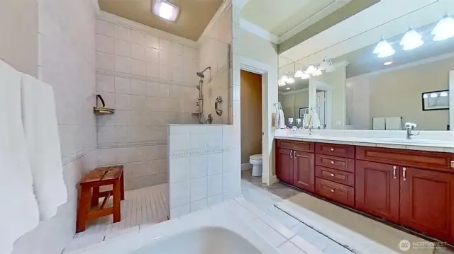 Main-level full bath