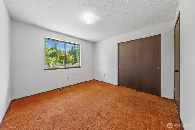 Bedroom with Large Window
