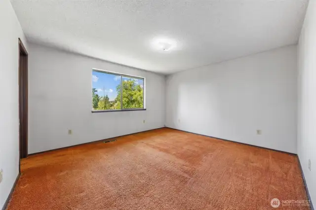 Primary Bedroom with Large Window