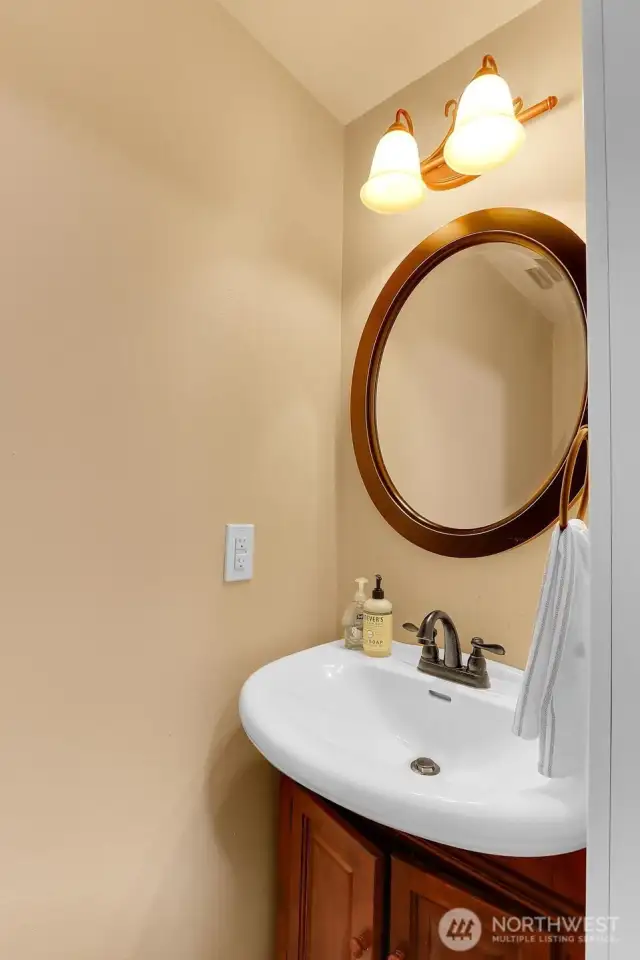 Mudroom's half bath