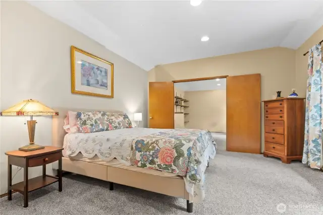 French doors open to the primary suite