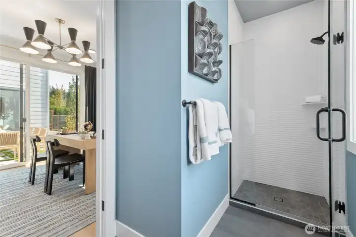 Pictures of model home.  Colors, material, and style may vary.