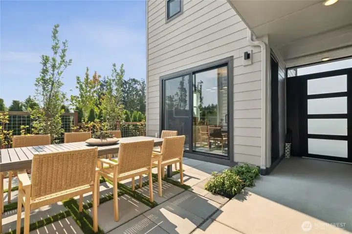 Pictures of model home.  Colors, material, and style may vary.