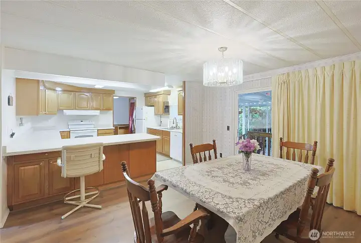 Dining Area just off kitchen