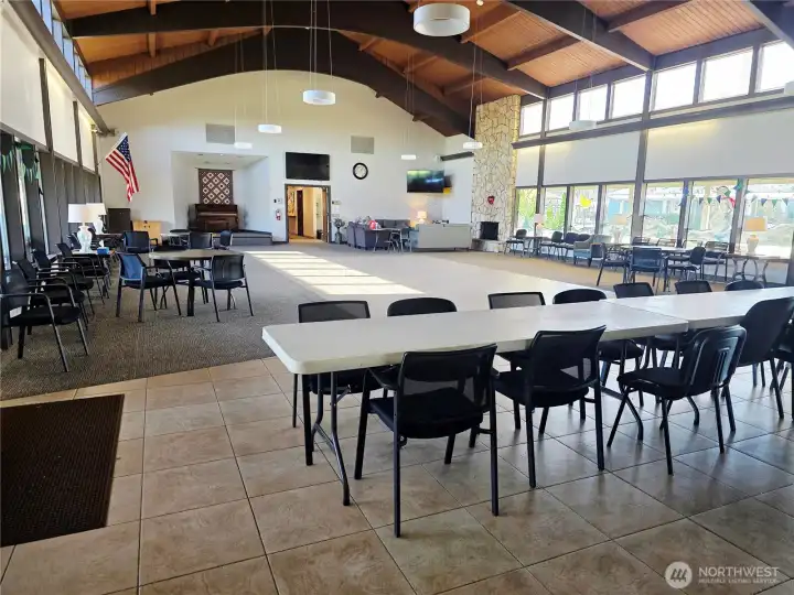 Huge clubhouse for functions!