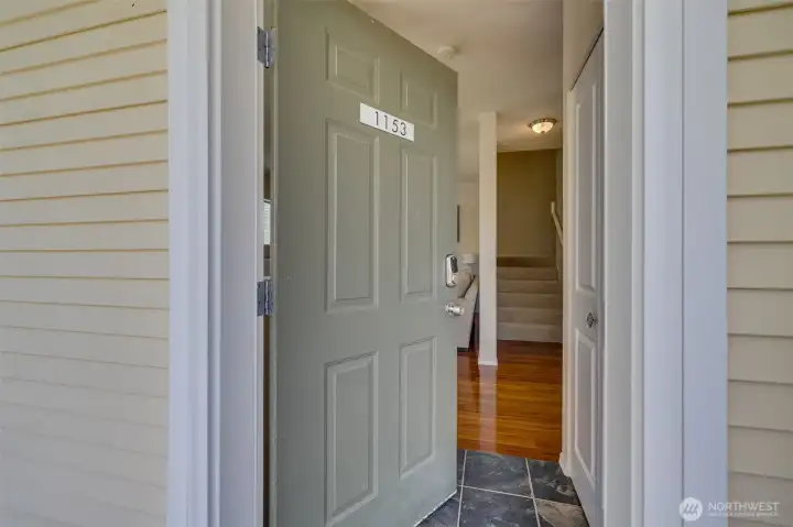 The front door that leads you to your dream home