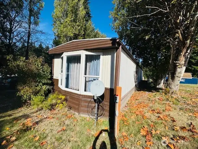 Front and side view of home