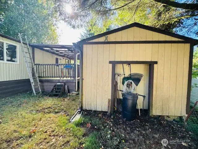 Shed space / back