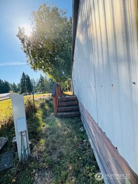 Side of home.