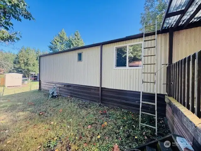 Side of home.