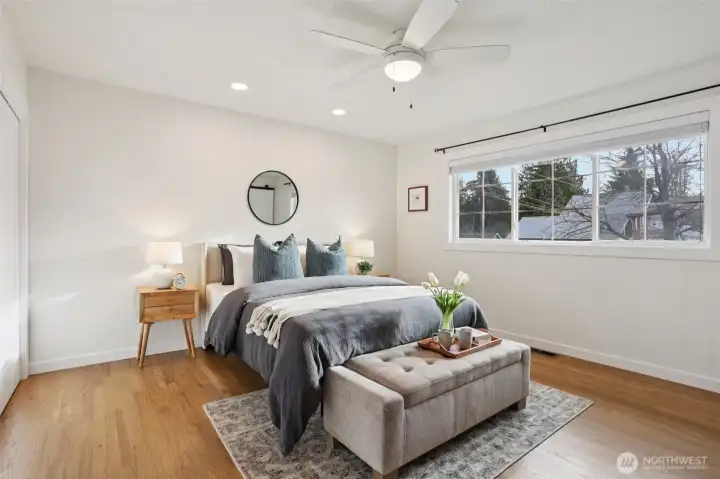 Primary Bedroom with Oversize Window