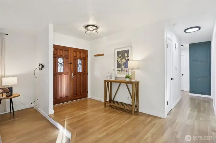 Entry Foyer to Living Room