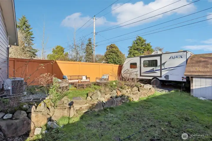 RV Parking Available