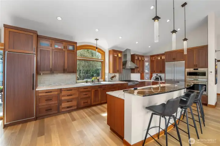 Hand-finished furniture quality cabinetry with custom inserts