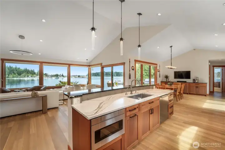 Dishwashing isn’t a chore with this view