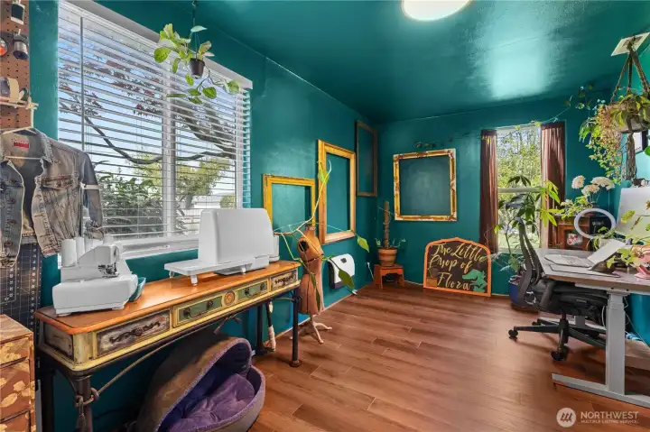 2nd bedroom on left side of house