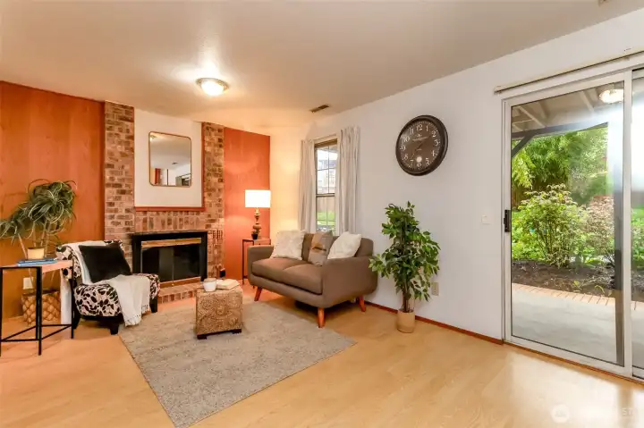 Lower level family room