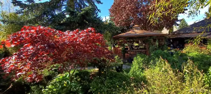 Fall photo of the home