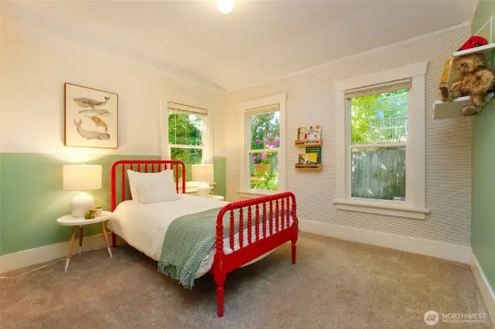 2nd bedroom on main floor