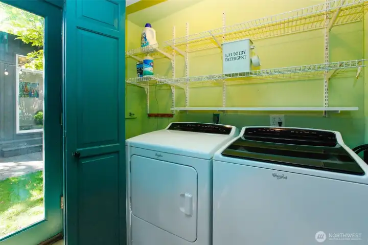 Laundry on main floor