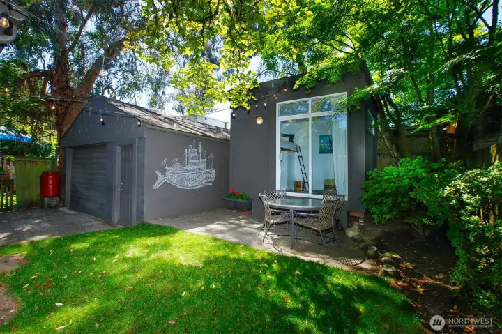 Backyard / ADU & Garage