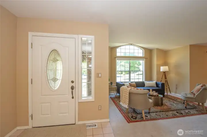 Bright Sunny Entrance
