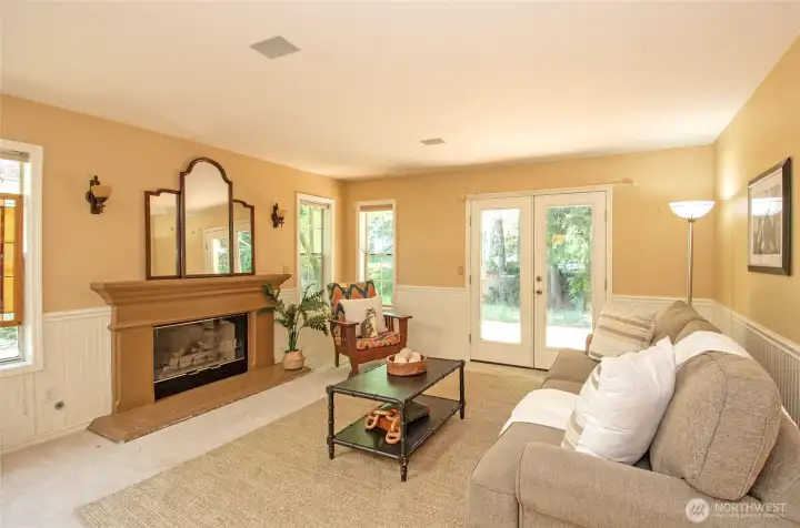 French Doors to Large Expansive Deck