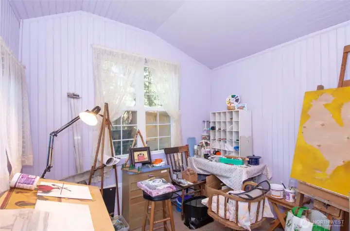 Art Studio Space also perfect storage shed or playhouse