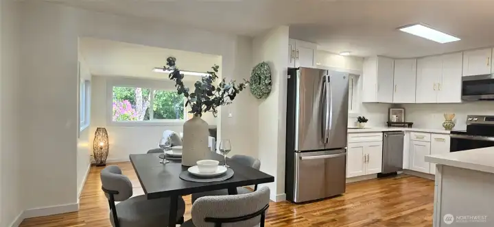 Dining to New Kitchen