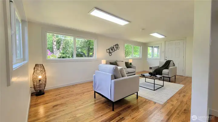Family Room has Patio and Backyard Access