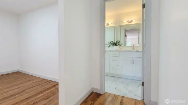 Large Walk-inCloset and Full Primary Bathroom