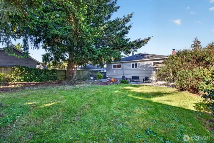 Another view of this large yard