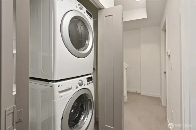 Laundry is on the lower.